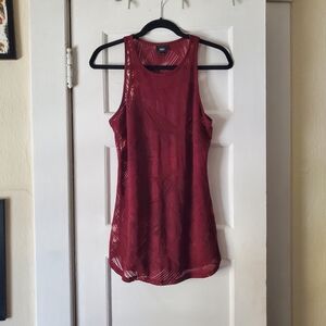 Massimo Deep Red Tank Top